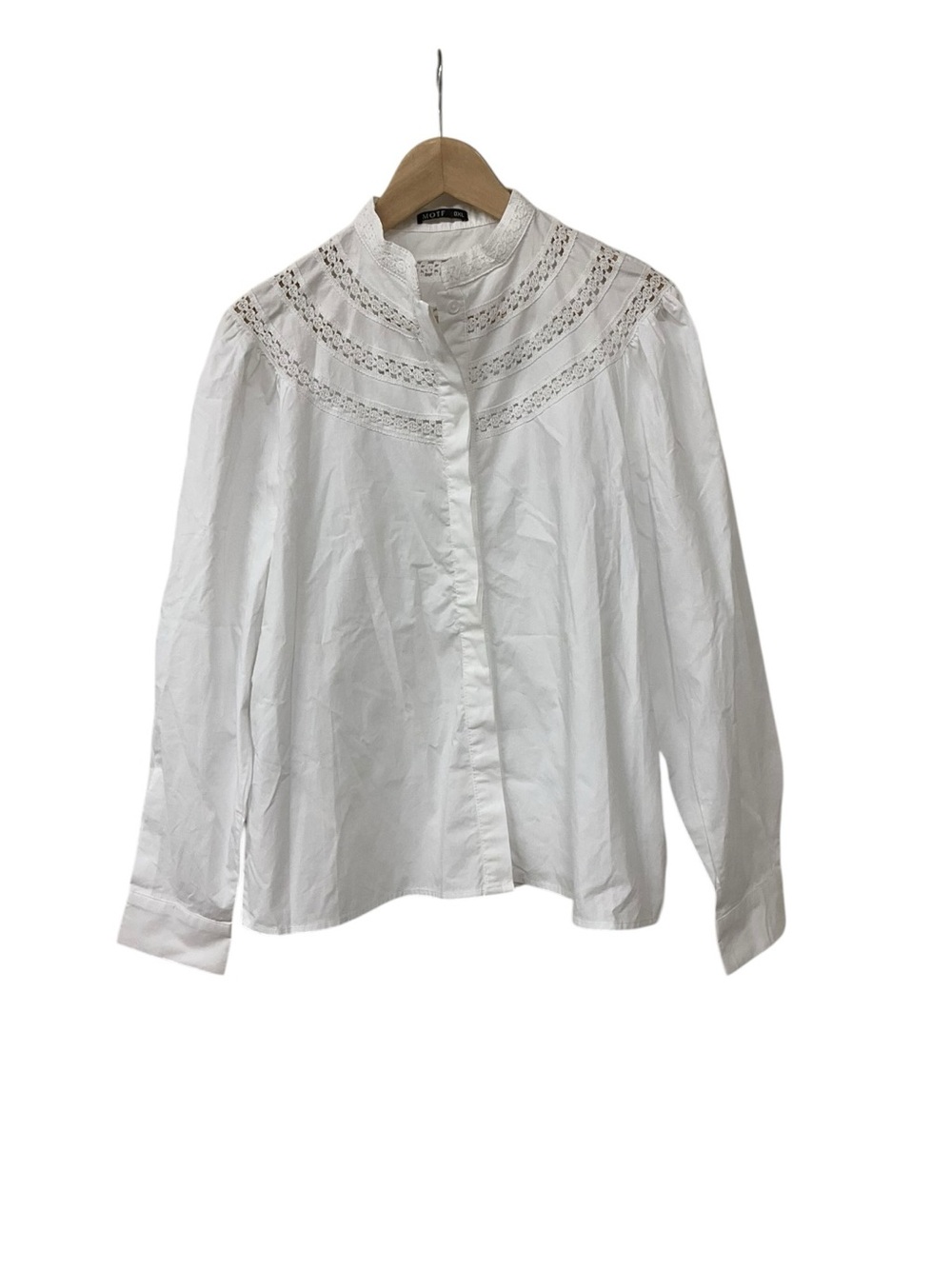 NWT Motf White Button Up Shirt 0XL